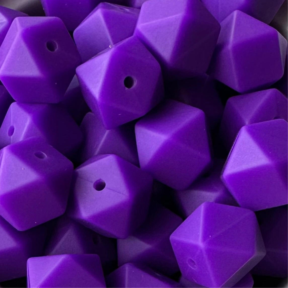 Hexagon Dark Purple