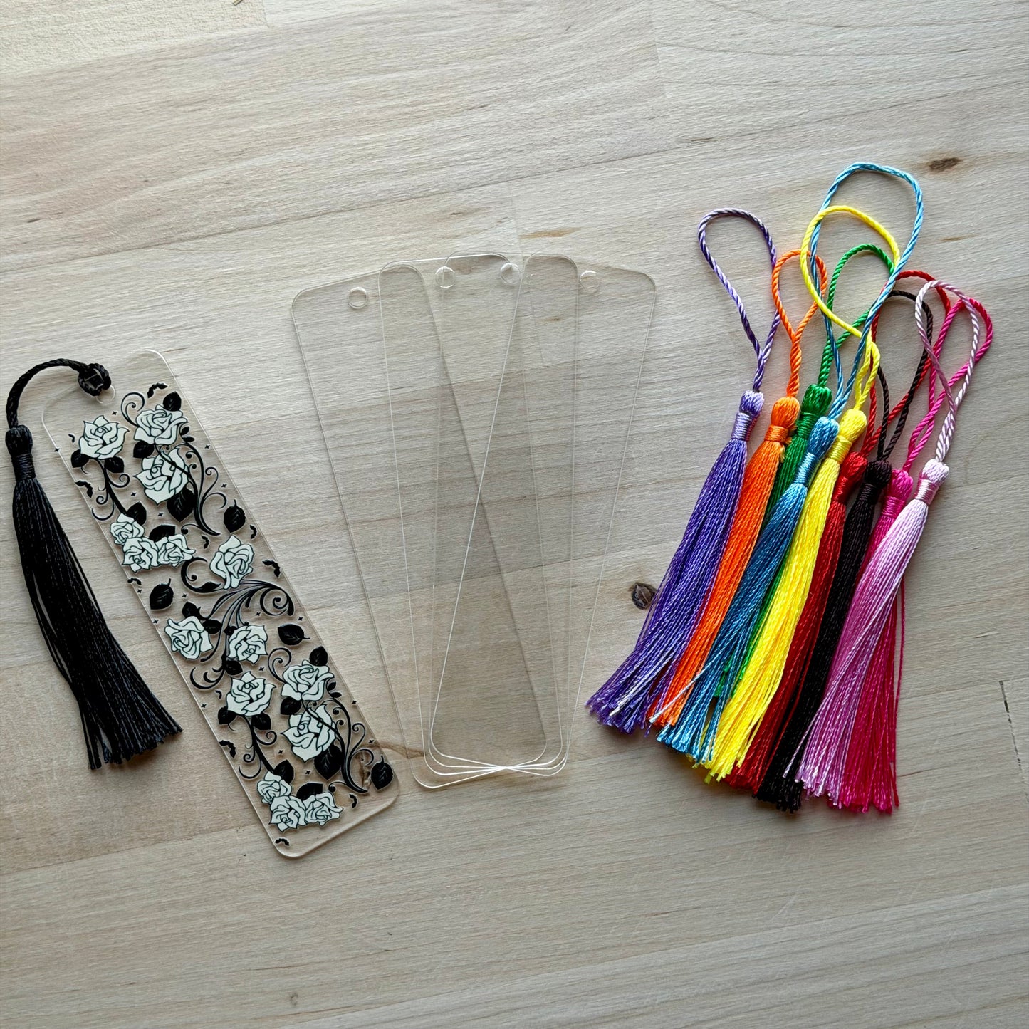Blank Bookmarks With Tassels 20 PK