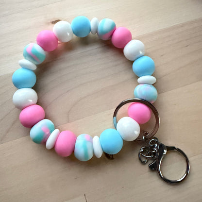 Tye Dye Wristlet Keychain