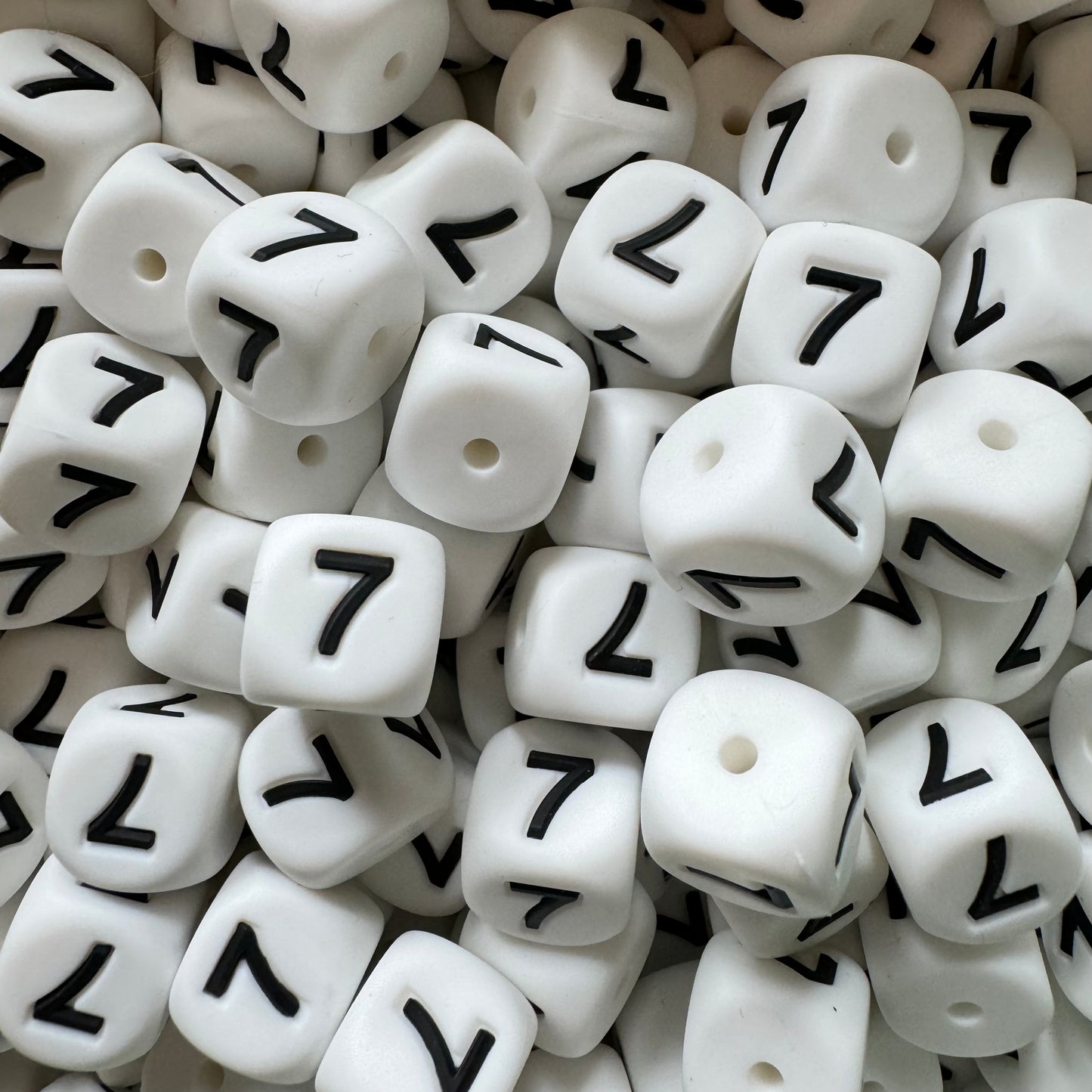 12mm Letter & Number Beads