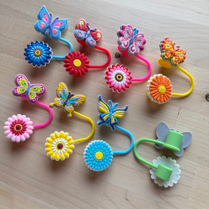 Straw Toppers Mixed 8pk