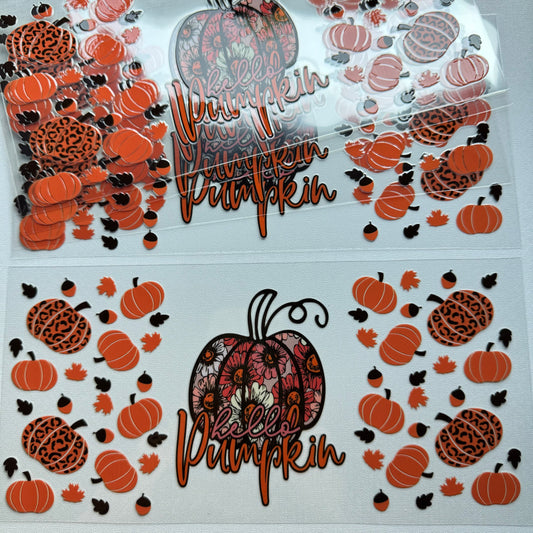 Hello Pumpkin Cup Wrap #1