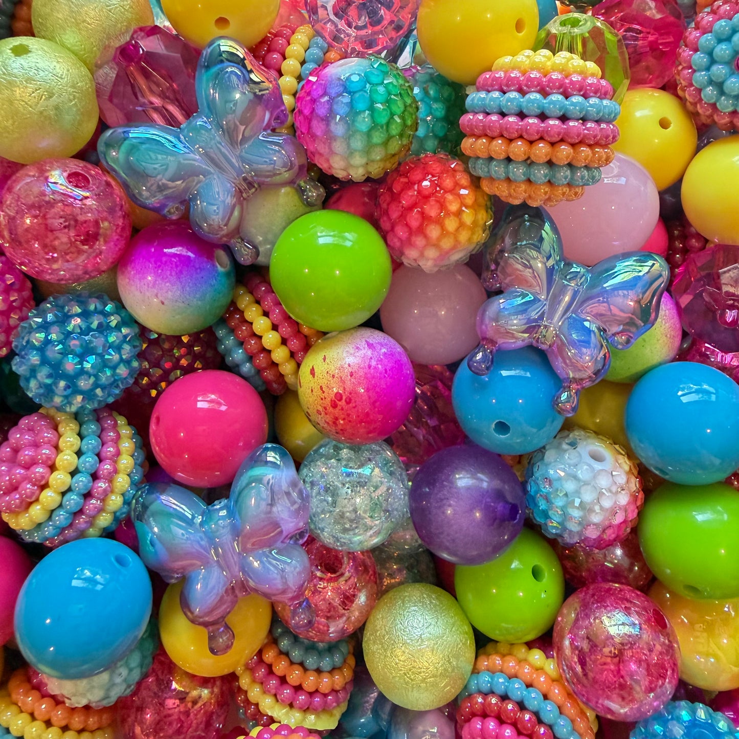 Rainbow Butterfly Bead Scoop