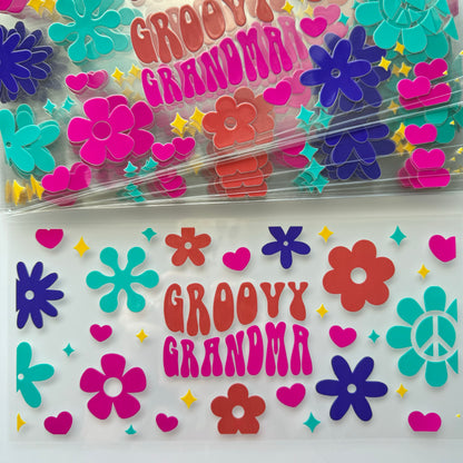 Mama/ Grandma/ Dad Themed Cup Wraps