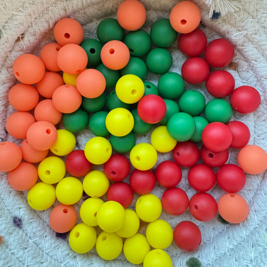 12mm Sunset Confetti Mix 40PK