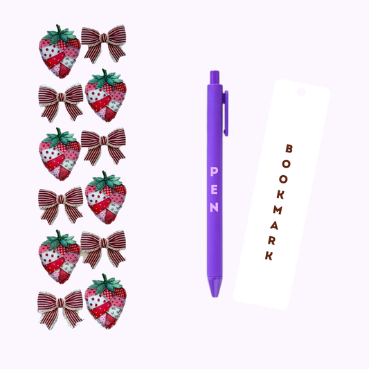 Quilted Strawberries & Bows