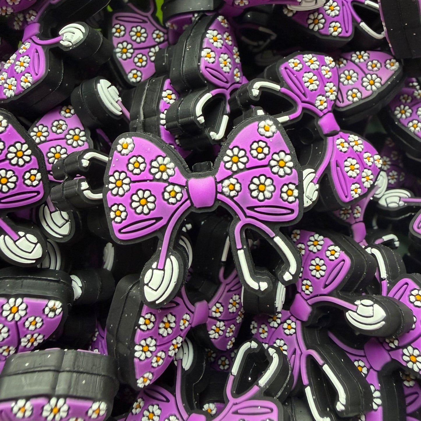 Purple Bow Stethoscope
