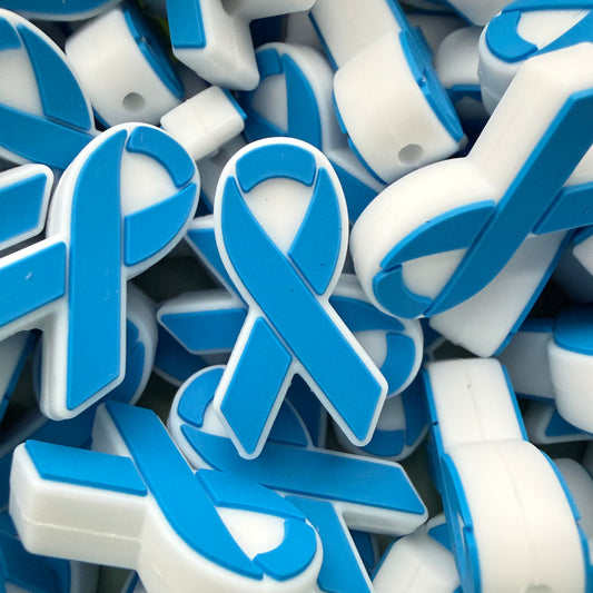 Blue Awareness Ribbon