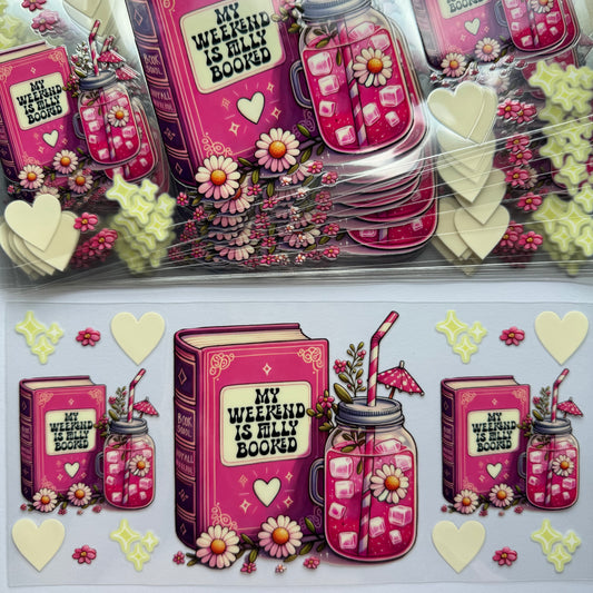 My Weekend Is Fully Booked Cup Wrap #111