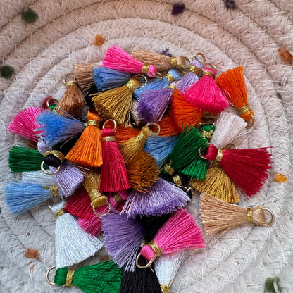 Mini Tassels Mixed 50PK