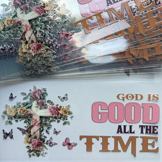 God Is Good Cup Wrap #100