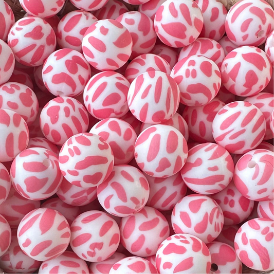 Pink & White Cow