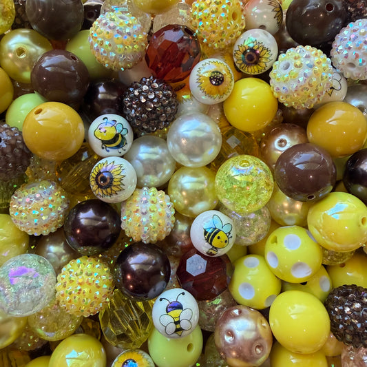 Sunflower Honey Bead Scoop