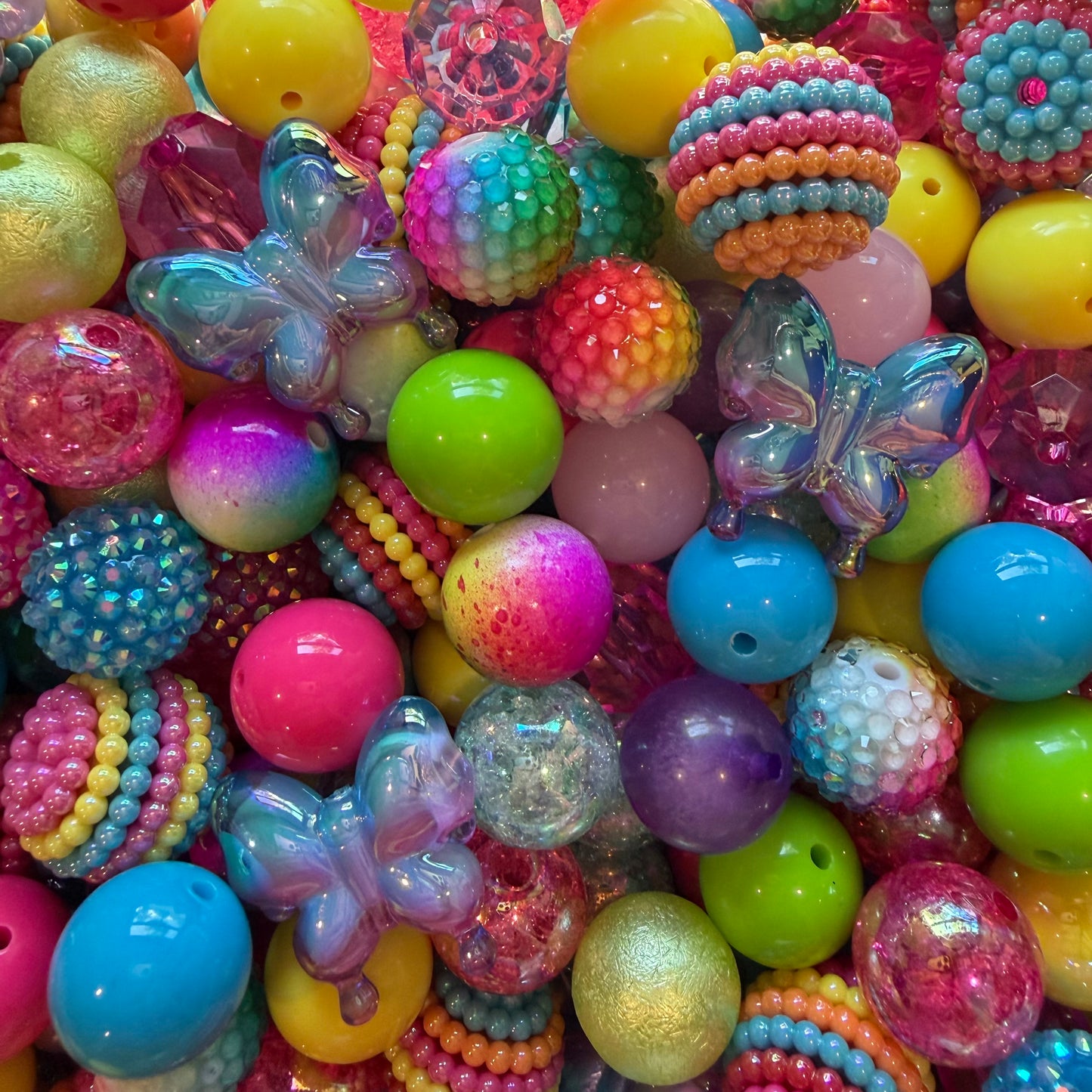 Rainbow Butterfly Bead Scoop