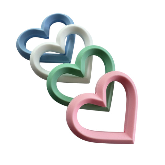 70mm Heart Silicone Rings