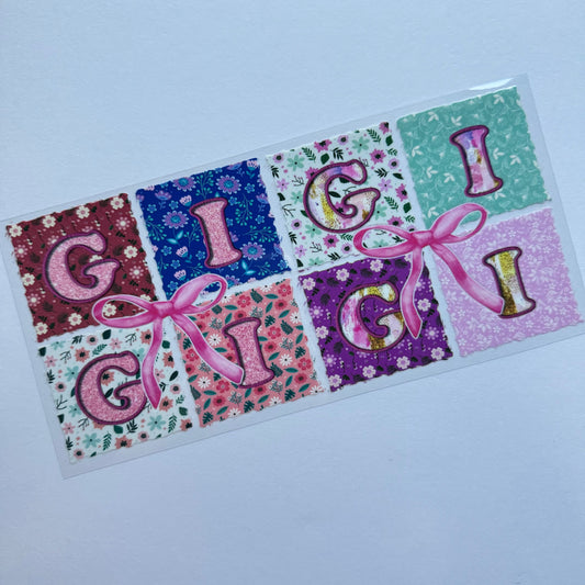 Gigi Blocks Cup Wrap #71