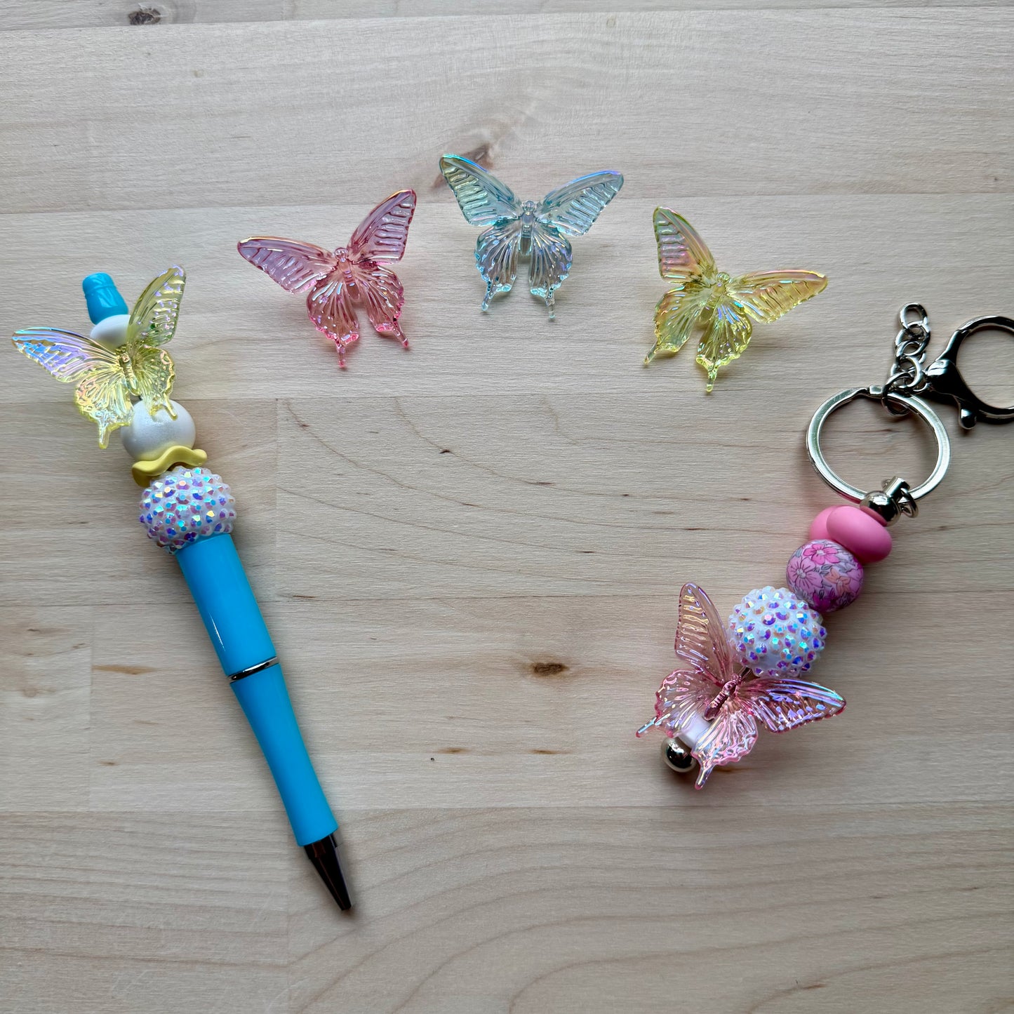 Acrylic Butterflies 3pk