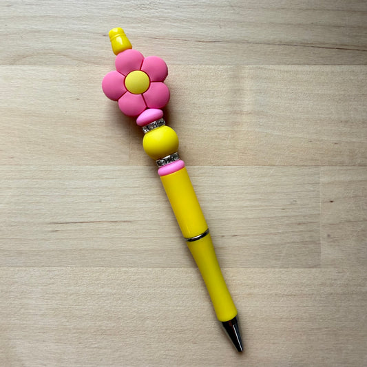 Pink Flower Pen