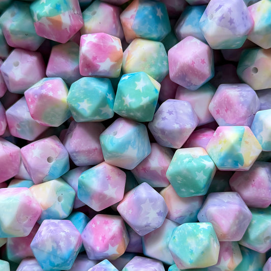 Hexagon Star Tye Dye