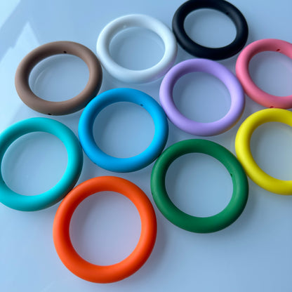 65mm Solid Silicone Rings