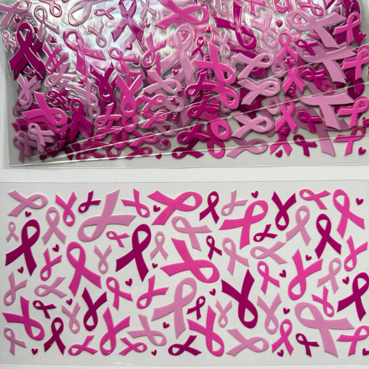 Breast Cancer Ribbons Cup Wrap #32