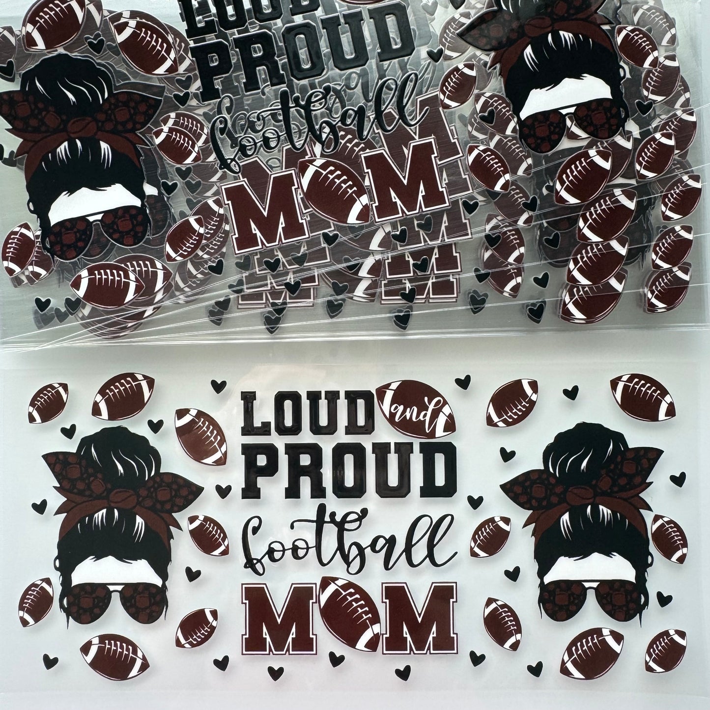 Sports Mom Themed Cup Wraps