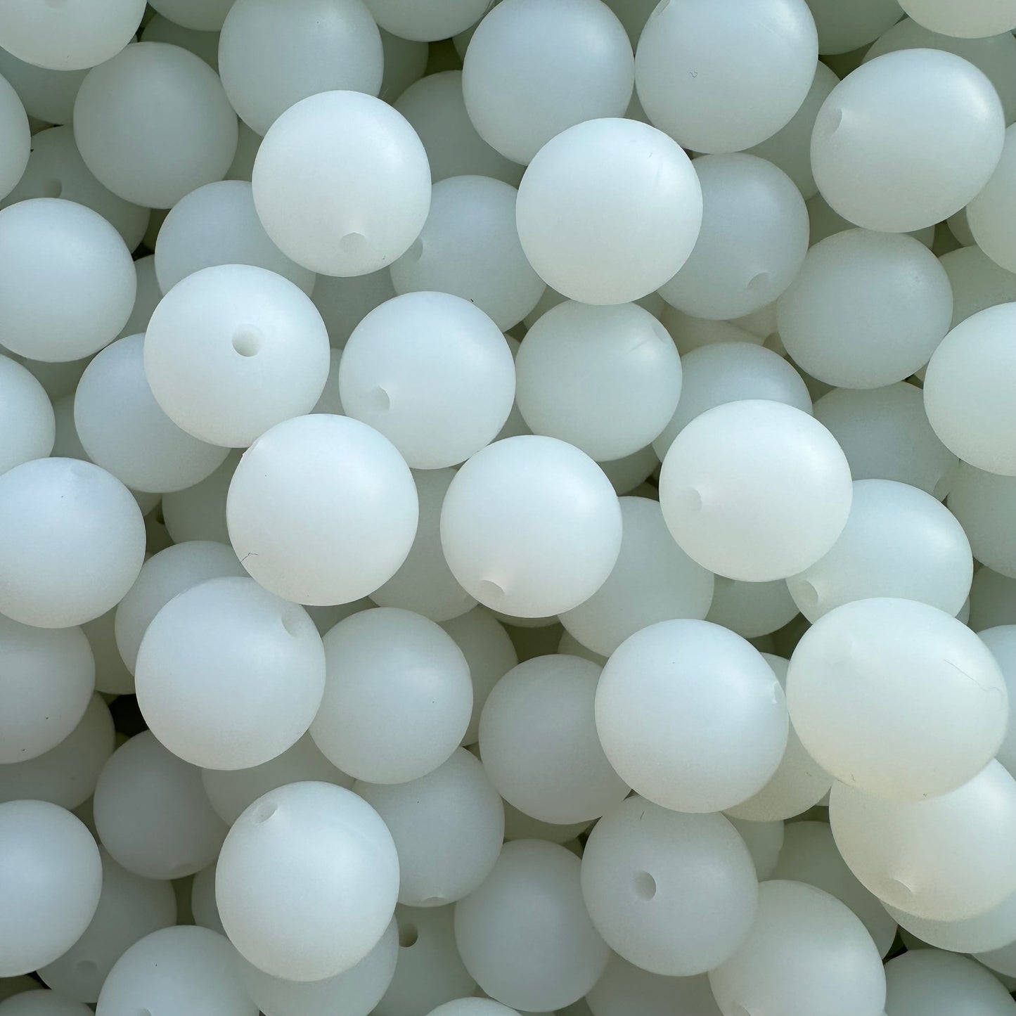 15mm Silicone Glow Beads