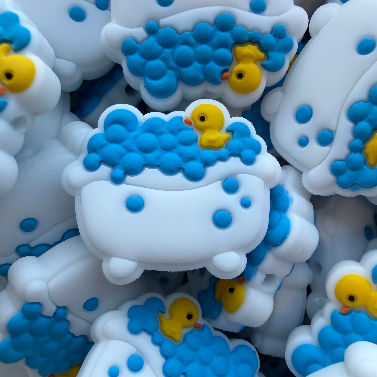 Rubber Duckie In A Bath
