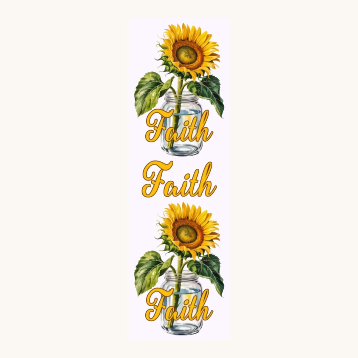 Faith With Sunflowers