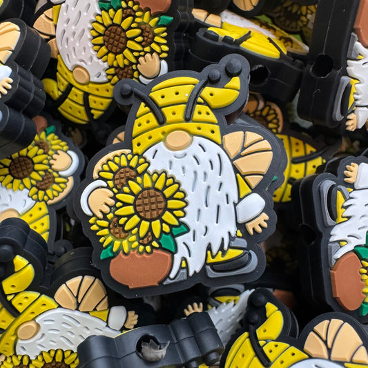 Sunflower, Bee Gnome