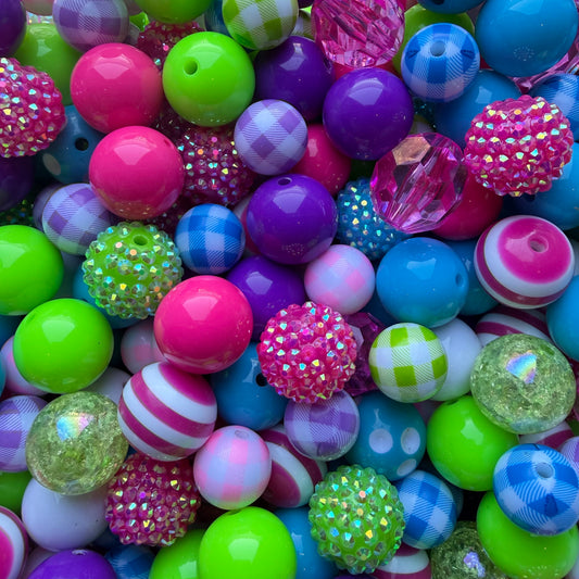 Colorful Plaid Bead Scoop
