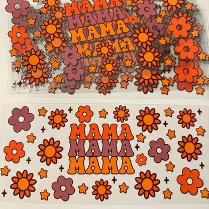 Mama/ Grandma/ Dad Themed Cup Wraps