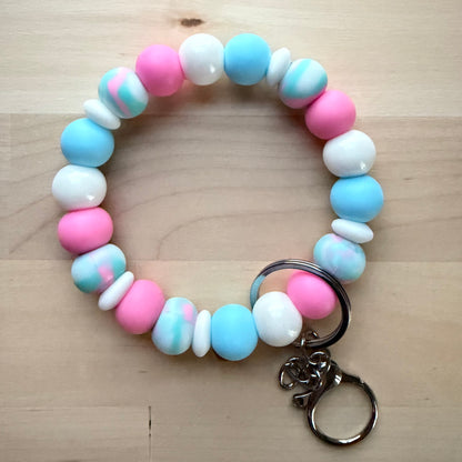 Tye Dye Wristlet Keychain