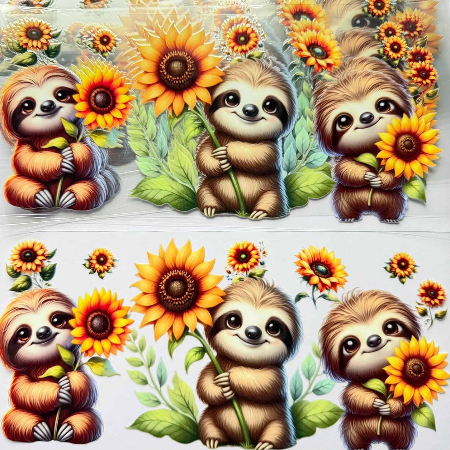 Cute Sloths Cup Wrap #34