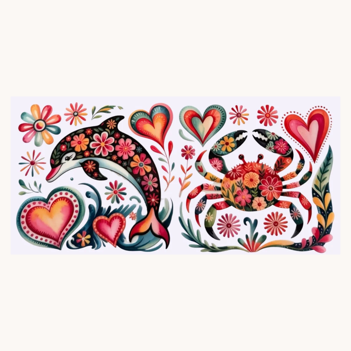 Dolphin & Crab
