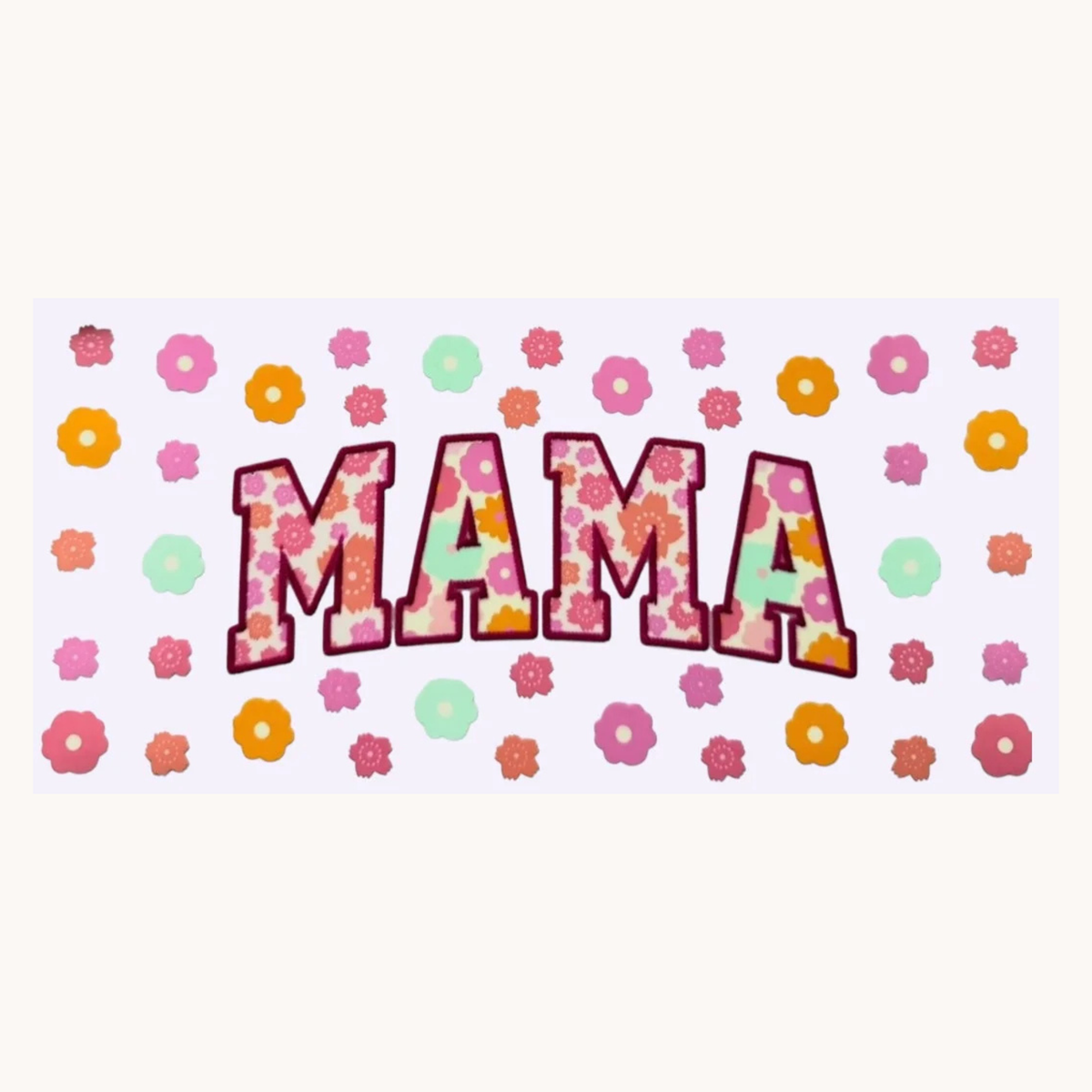 Mama with Flowers