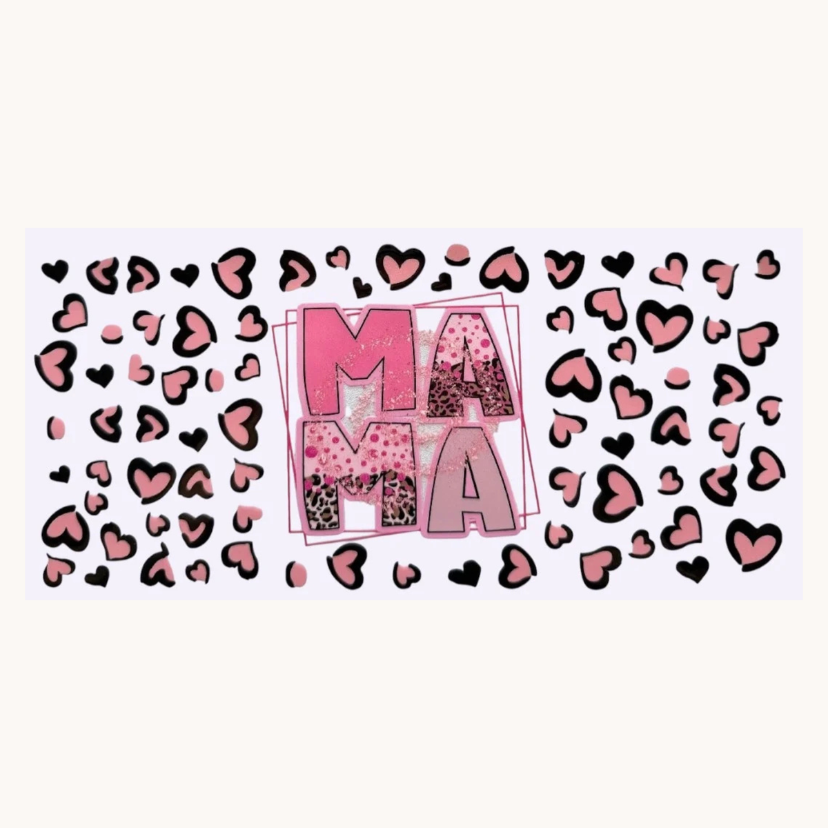 Mama with Hearts