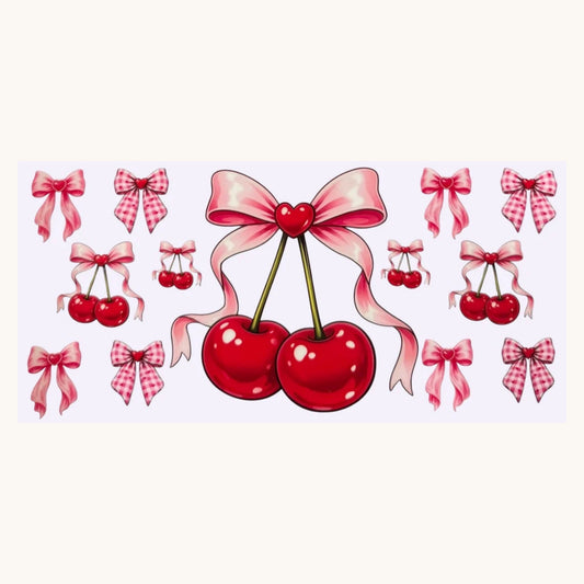 Cherries with Bow