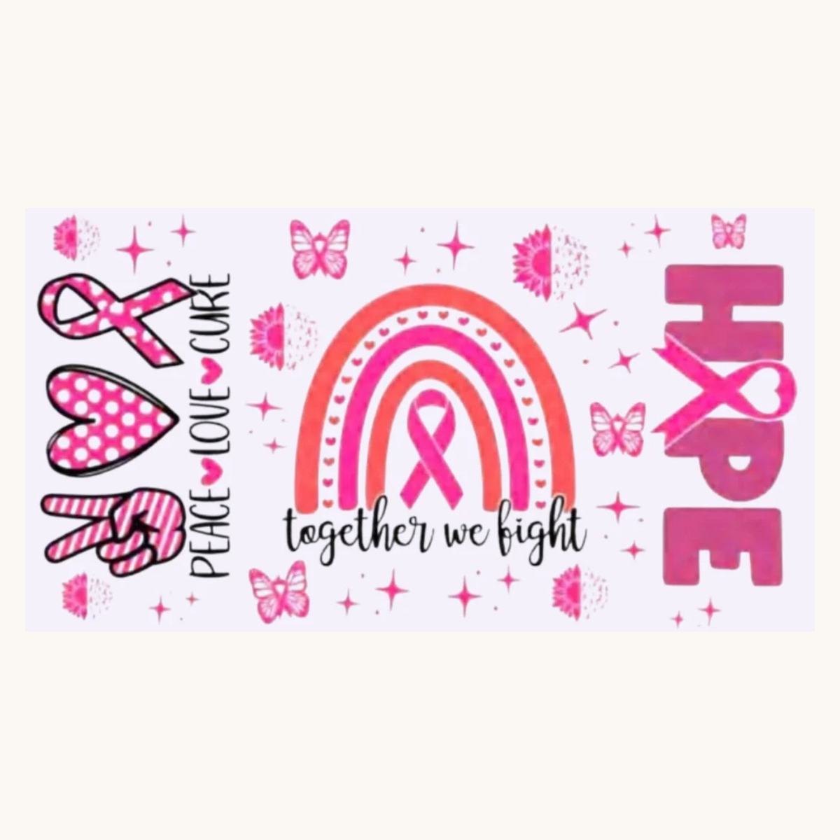 Peace, Love, Cure, Together We Fight