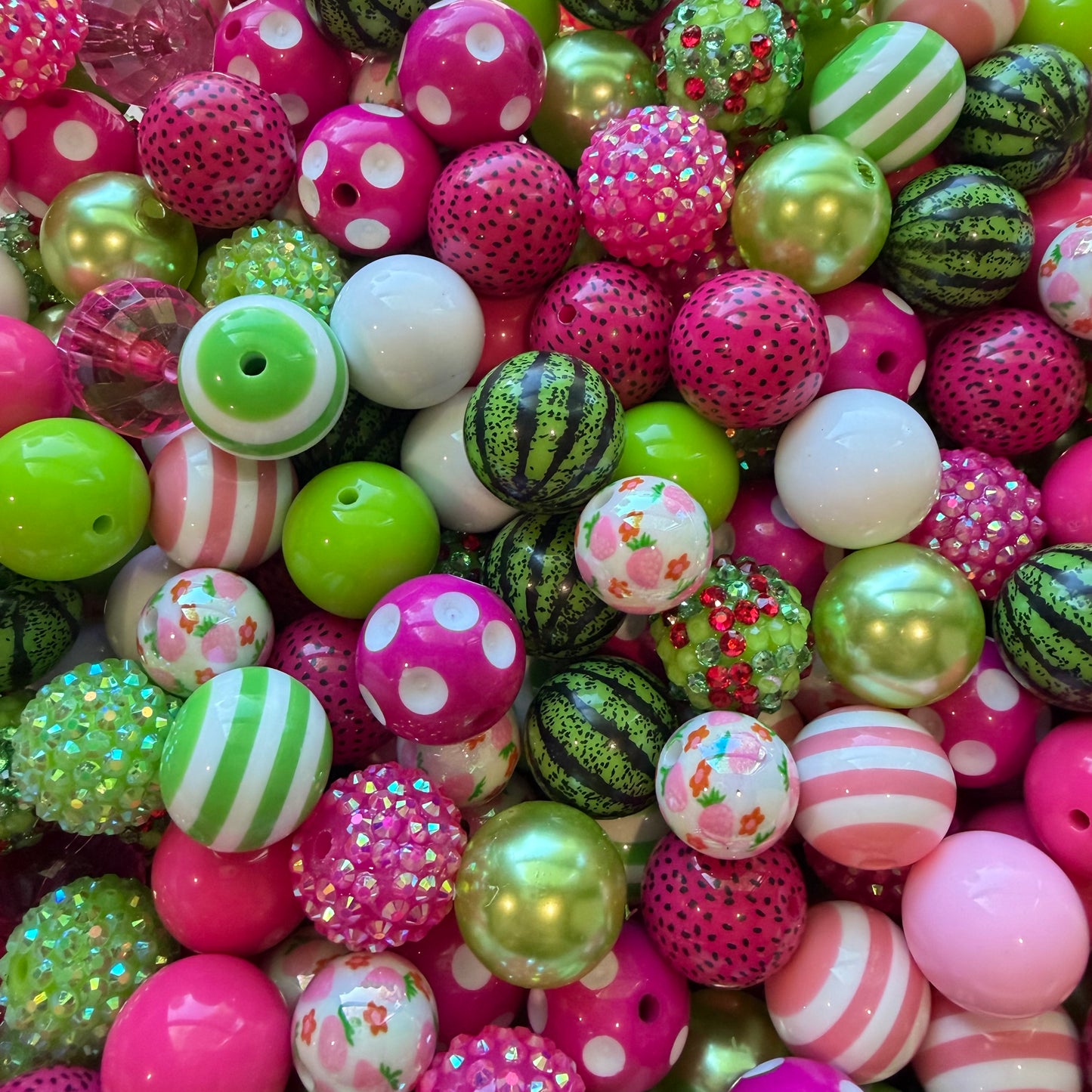 Strawberry Watermelon Bead Scoop