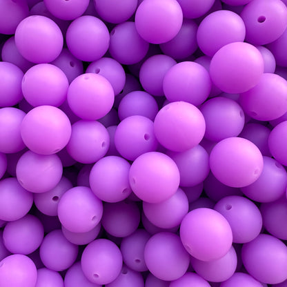 15mm Silicone Glow Beads