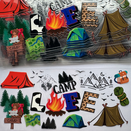 Camp Life Cup Wrap #19
