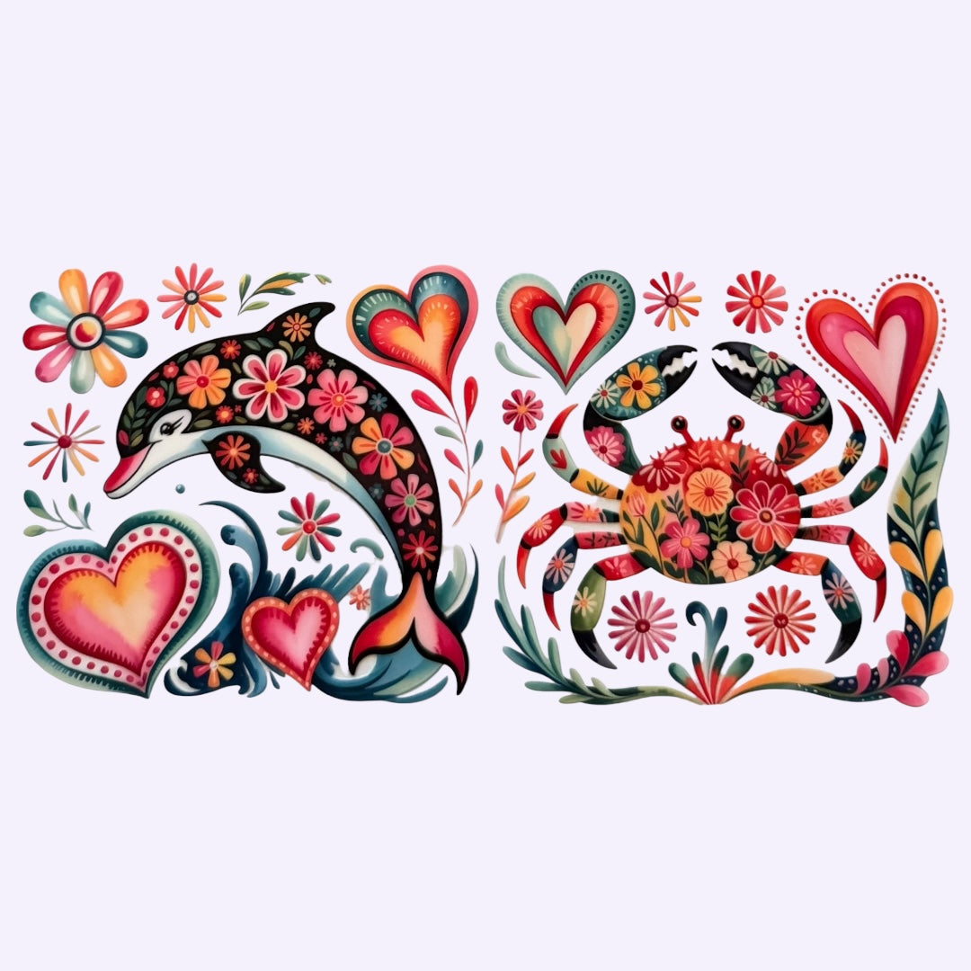 Dolphin & Crab