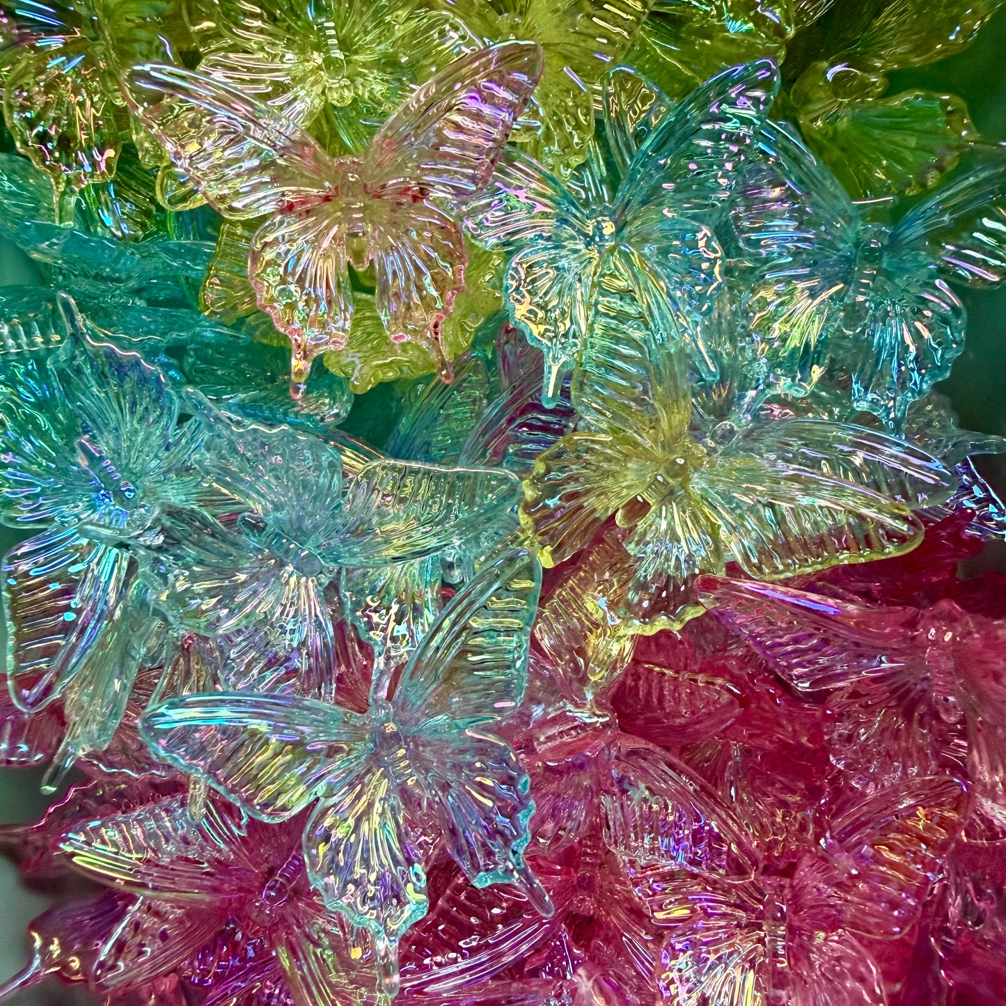 Acrylic Butterflies 3pk