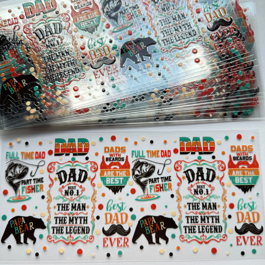 Dad/Papa Bear Cup Wrap #73