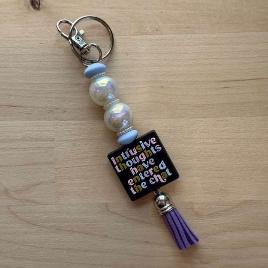 Intrusive Thoughts Keychain