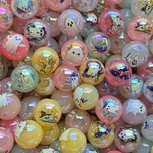 16mm Acrylic Ghost Mix 10pk