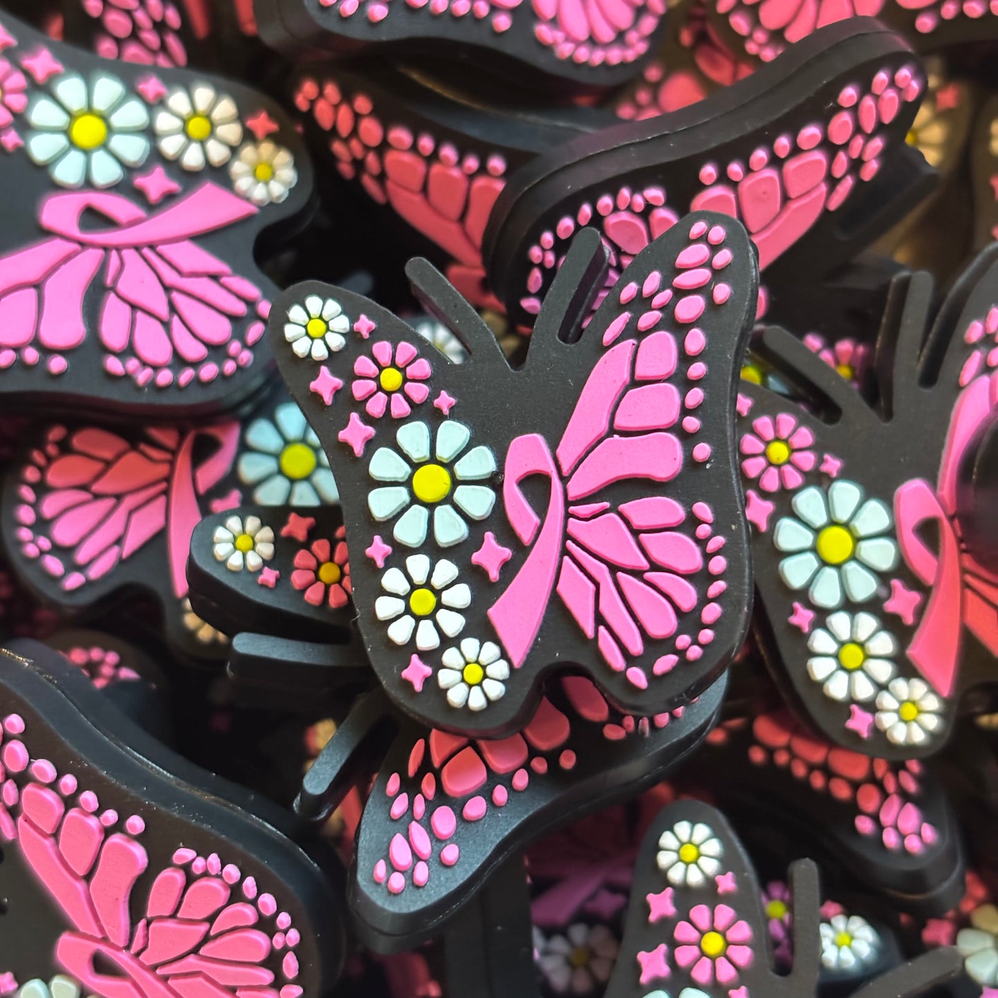 Pink Awareness Butterfly
