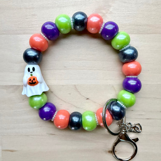 Ghost Wristlet Keychain