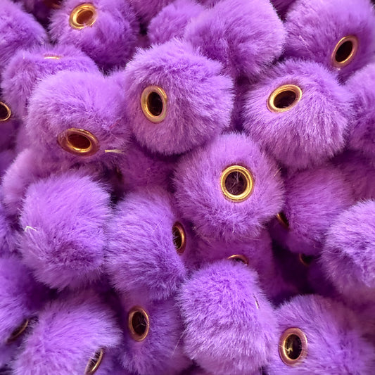 Purple Fluffy Spacers